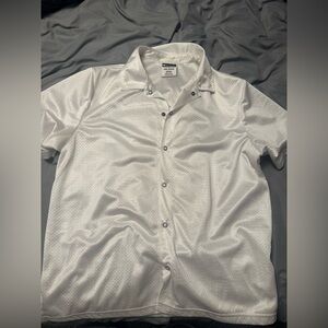 Todd Snyder White Mesh Shirt
